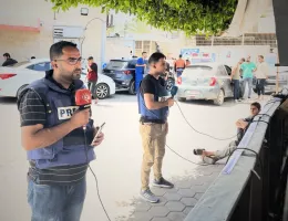 Gazze'deki Gazeteciler Uluslararası Kararların Onları İsrail'e Karşı Koruyamadığını Dile Getiriyor