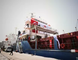 Bugün Mersin Limanı’ndan Türkiye-Katar Gazze İyilik Gemisi Uğurlanacak