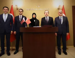 Katar Devlet Bakanı Al Khater ile Türk Bakan Yardımcıları Mersin’de Buluştu