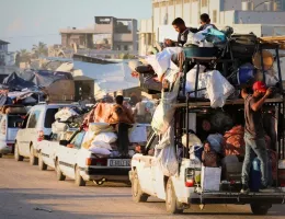 BM İsrail’in Saldırıya Başlamasıyla 80 Bin Kişi Refah'tan Ayrıldı